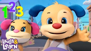 Come Counting Cars | Laugh & Learn | Toddler Songs | Kids Cartoon Show | Children Learning