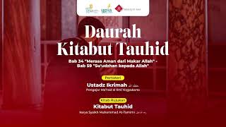 03. Daurah Tauhid - Ustadz Ikrimah