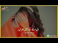 Best Pakistani Urdu Status Song Ost Drama Pakistani Sahir ali Urdu Status Song lyrics