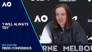Iga Swiatek Press Conference | Australian Open 2024 Second Round