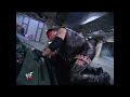 the undertaker tombstones the rock onto a limo smackdown feb. 7 2002