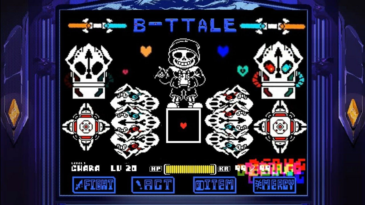 B–TTALE Espe Sans Fight By Fdy (phase 1 Normal Mode, Phase 2 Debug ...