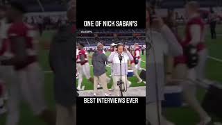 Nick Saban Interviews Never Disappoint Shorts