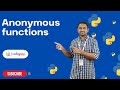 Anonymous Functions in Python | Python Tutorials - 2022 | Codegnan