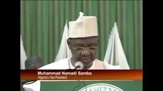 Vice President, Namadi Sambo at Launch Of Islamic Foundation