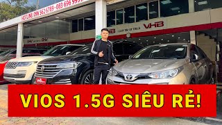 Toyota Vios 1.5G Sản Xuất 2020 .Mẫu Xe Quốc Dân Giá Cực Hợp Lý!