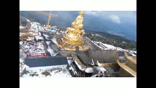 中国四川峨眉山金顶奇观，佛祖保佑，惊现奇迹Mount emei in China's sichuan jinding wonders, Buddha bless, a miracle