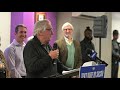 Actor Robert De Niro speaks at rally supporting Kamala Harris in Harrisburg, Pa.