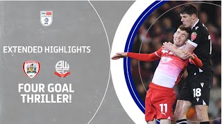 FOUR GOAL THRILLER! | Barnsley v Bolton Wanderers extended highlights