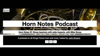 TPTV - Horn Notes Podcast