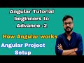 Angular Project Setup | Folder Structure | What are components | How Angular works |