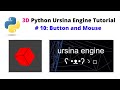 Ursina Engine – 3D Python Game Engine Tutorial: # 10, Button and Mouse