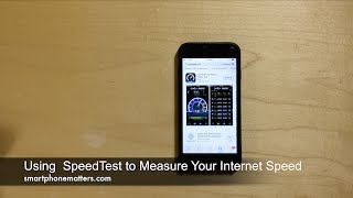 Using SpeedTest to Measure Your Internet Speed