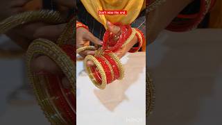 Red Bridal Bangles Collection #bangles #ytshorts #youtubeshorts #shorts #chudiset #letestbangles