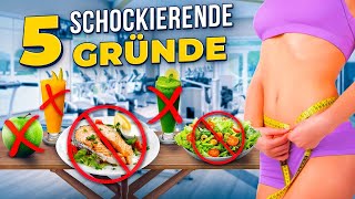 Die 5 schockierenden Gründe, warum du trotz gesundem Essen nicht abnimmst!