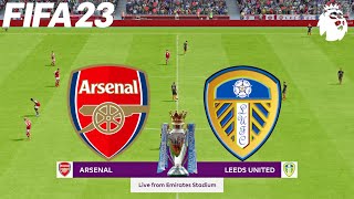 FIFA 23 | Arsenal vs Leeds United - English Premier League 22/23 Season - PS5 Gameplay