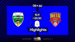 Sporting Sala Consilina-Meta Catania 1-1 | 6ª giornata | Serie A 2024/2025 | Highlights