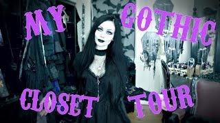 My Gothic Closet Tour 2017 || ReeRee Phillips