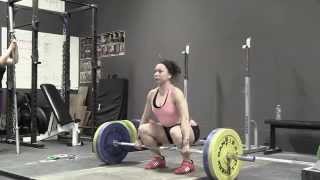 Alyssa Sulay Cleans on the Minute up to 91 kg