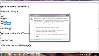 This Keyword in java Example-3 || JAVA in Telugu Lecture-32