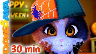 🎃  Halloween Songs for Kids  | Nursery Rhymes  & Baby Songs by Dave and Ava | Ha
