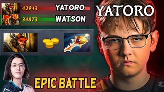 Yatoro's Beast Master CARRY vs Watson : epic battle | Dota2