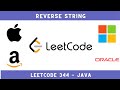 Reverse String | LeetCode 344 | Java