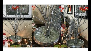 Árbol Navideño  hecho en casa/Branches DIY Decor