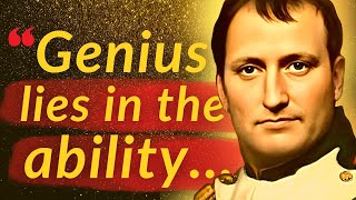 Genius Napoleon Bonaparte Quotes to help you THINK DIFFERENTLY and SUCCEED in LIFE