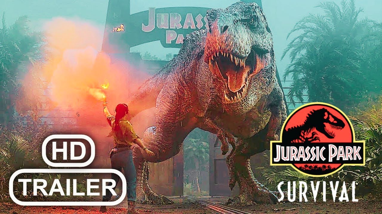 Jurassic Park Survival Trailer |New Jurassic Park Video Game! | 2024 ...