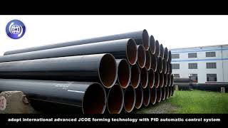 LSAW steel pipe from Tianjin Xinyue group.