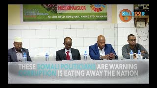 JOOJIYA MUSUQMAASUQ BAAHSAN EE SOOMAALIYA - STOP WIDESPREAD CORRUPTION IN SOMALIA