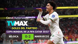 Bélgica vs. Marruecos (0-2) | Goles | Mundial Catar 2022