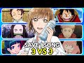 ANIME SONGS BATTLE | 3 VS 3 ✅❌ POPULAR SONGS Edition