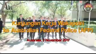 KOMJEN POL. Drs Syafruddin, M.Si., KE AUSTRALIA