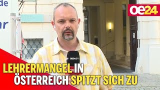 Lehrermangel in Österreich spitzt sich zu