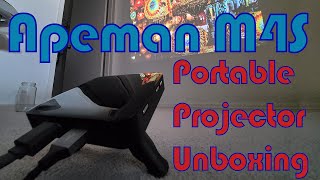 Apeman M4S Portable Projector Unboxing