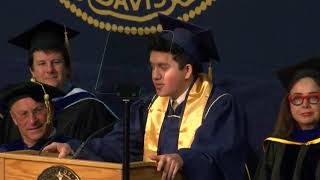 2017 Fall Commencement Student Speaker - Andre Resendez