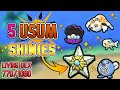 5 Shiny Pokemon in Pokemon USUM! aka 