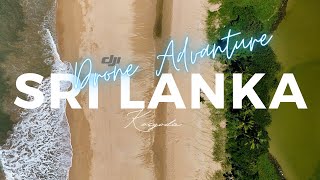 Drone View Of Sri Lanka's Kosgoda Beach: A Tranquil Coastal Paradise