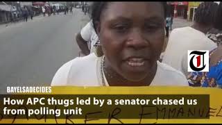 How APC thugs led by a senator chased us from polling unit