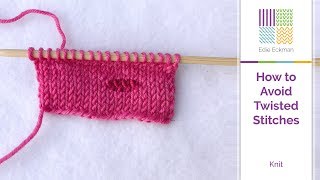 How to Avoid Twisted Stitches in Knitting