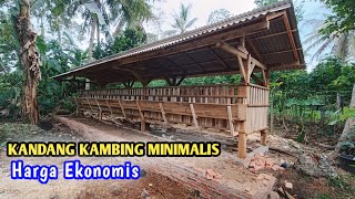 Review kandang kambing multi fungsi harga ekonomis