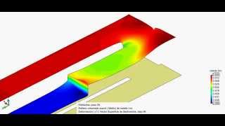 Gate-weir simulation [Iber model]