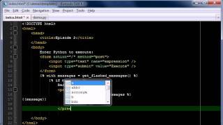 Python/Flask Tutorial part 2 - Dangerous stuff