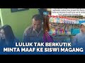 Luluk Tak Berkutik, Dikawal Propam, Seleb Tiktok dan Suami Minta Maaf ke Siswi Magang