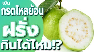 เป็นกรดไหลย้อน ฝรั่ง กินได้ไหม? - วิธีรักษากรดไหลย้อน