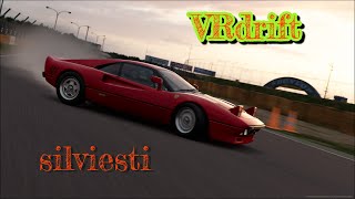 GTsport VR drift 寝起き一周勝負! FERRARI GTO ハンコンドライブタイム頑張って行きます Setting 公開中　PS4PRO　PSVR　ｔ500RS