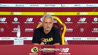 Conferenza stampa Mourinho pre Roma-Udinese: "Dobbiamo lavorare di più, guardiamo al futuro"
