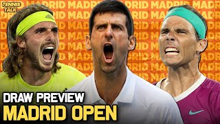Madrid Open 2022 | ATP Draw Preview | Tennis News